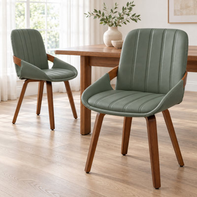 Kelham Faux Leather Upholstered Dining Chair