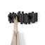 5-Hook Wall Mounted Coat Rack, Flip Down Hooks for Entryway, Bedroom, Office-578164053