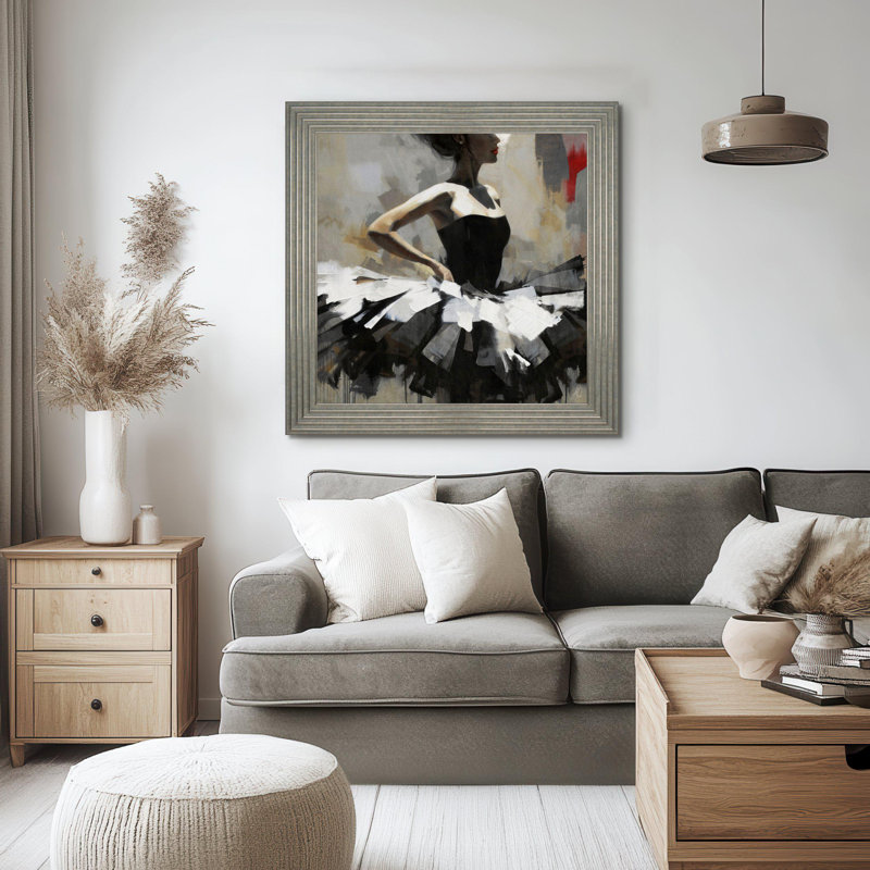 Poise Framed Canvas 980x30x980mm