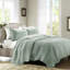 Courtepointe réversible 3 pièces très grand / très grand, bord festonné, rembourrage 90% coton, microfibre, bordures en option de finition, rembourrage, fraîcheur préservée,