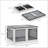 Stackable Storage Bins with Lids, Wheels, and Collapsible-1175427435