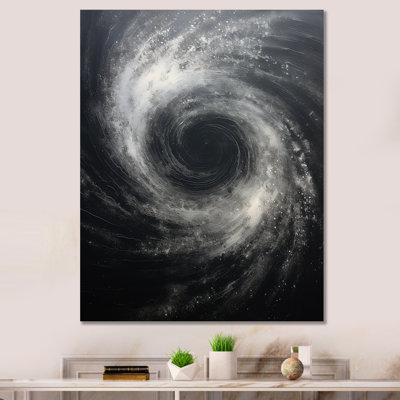 Clata " Black Cosmic Current Spiral "