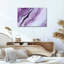 Art mural sur toile mauve et lavande-445716356