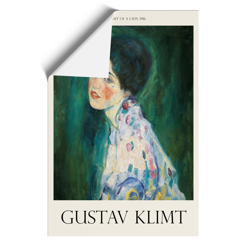 Portrait of a Lady 1 Piece Wall Art, 59cm H x 42cm W x 0.1cm D
