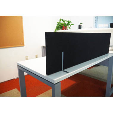 Under Desk Privacy Panel - Black | Mount It!