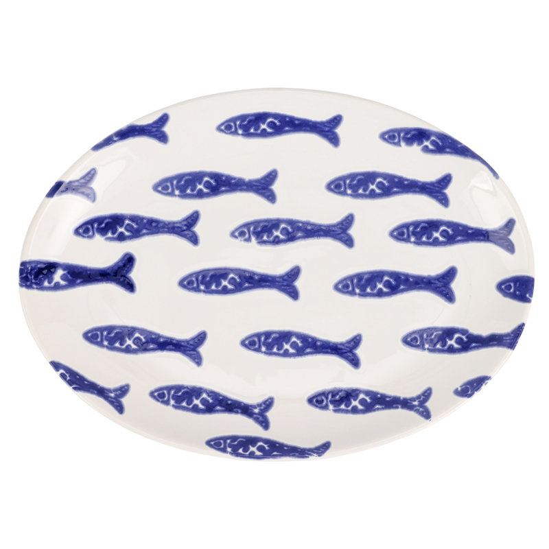 Santorini Handmade Ceramic Platter