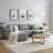 108" Left Hand Facing Corner Sectional With Chaise And Ottoman Corduroy Upholstered Boneless Compression L-Shaped Sofa-47334319