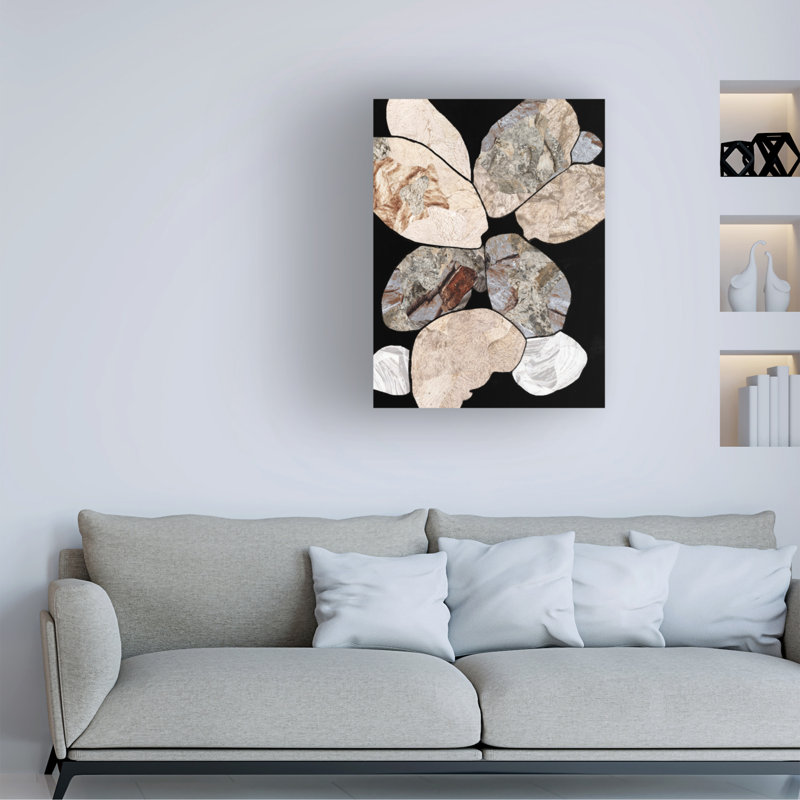 Art mural sur toile Ebern Designs Coco Good Segona Boulders II, H 19 po x l 14 po