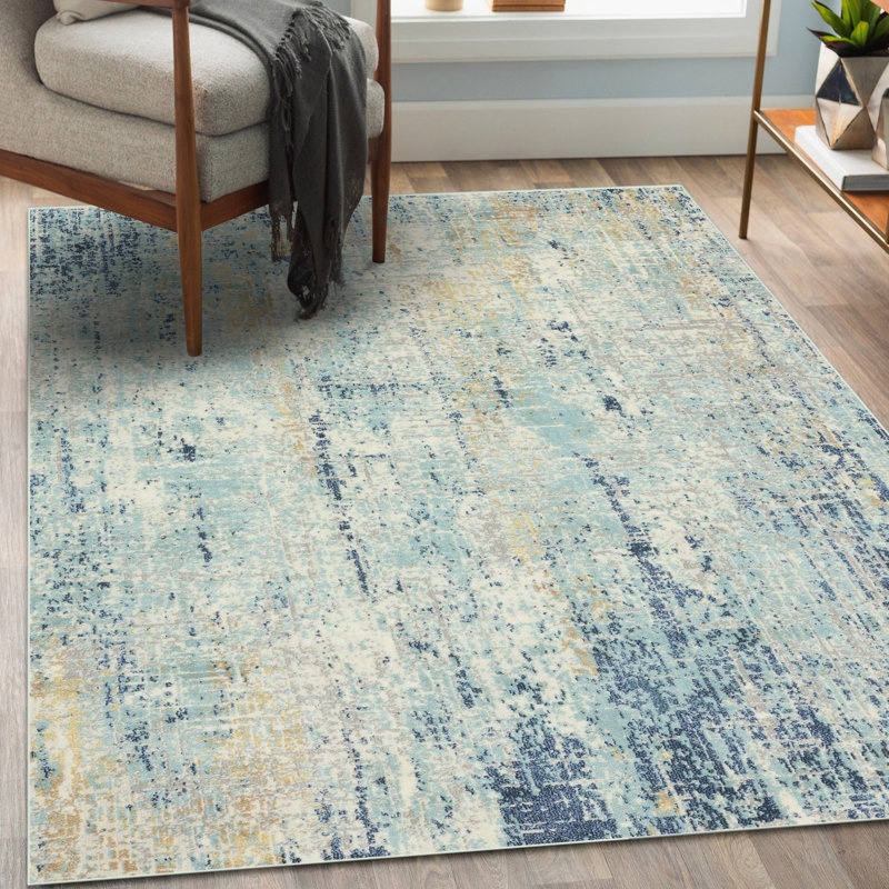 Kingsbury Abstract Indoor Rug, Rectangle 8' x 10'