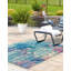 Tapis d'extérieur moderne Multi_Unique Loom-2074114946