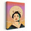 «Geisha Moon», art mural élégant et paisible-129090383