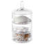 88 ml 3 Tier Clear Glass Apothecary Jar