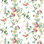 Chickadee Floral Wallpaper