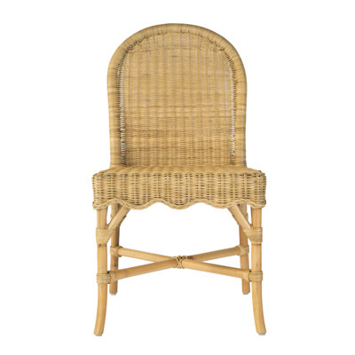 Bonita 18.5 in. Seat Height Rattan Dining Side Chair