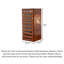 Armoire à bijoux en bois massif Modern