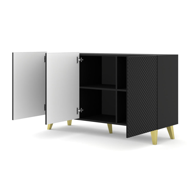 Ravenna 149cm Sideboard, Black