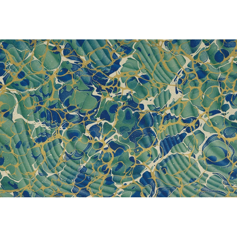 Marbrure I par Wild Apple Portfolio - impression sur toile tendue, H 20 po x l 30 po, Toile tendue, Non