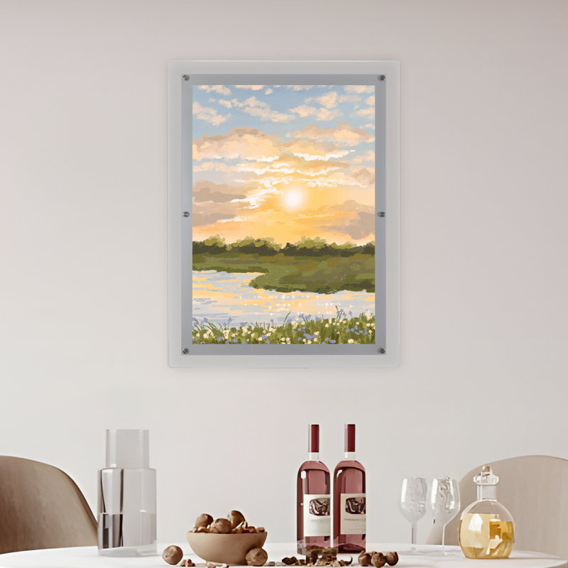 LED Light Poster Display Frame