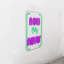Enseigne néon Now or Never - 14 po x 18 po