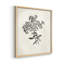 «Vintage Floral Print», impression encadrée «ACC», par 4-991916430