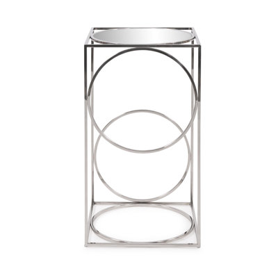 Glass Top End Table