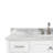Flynt 49'' Single Bathroom Vanity with Carrara Marble Top-64627221