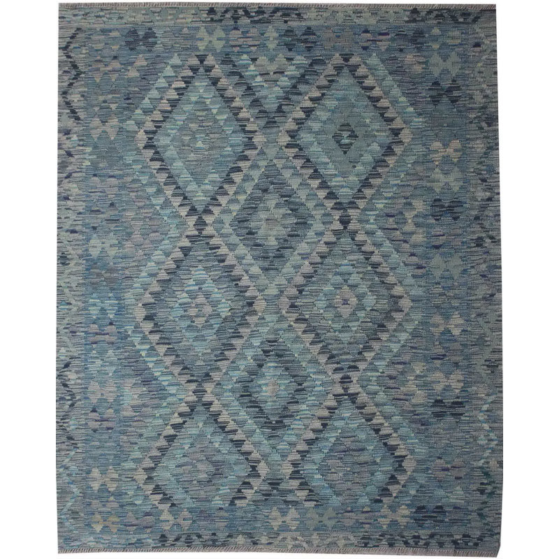 Mendiola Geometric 162cm X 190cm Area Rug