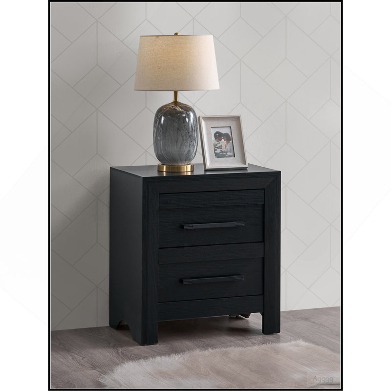 Rustica G005250-N NIGHTSTAND , Black