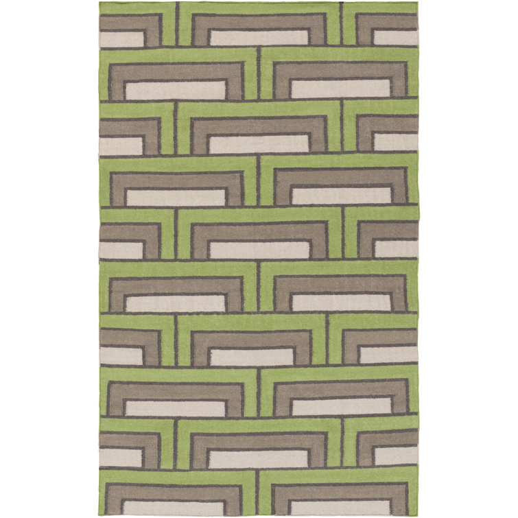 Durgan Wool Geometric Indoor Rug