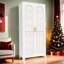 Armoire 2 portes avec trous verticaux