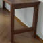 Bureau en bois de noyer clair en forme de L-108959864-108959865