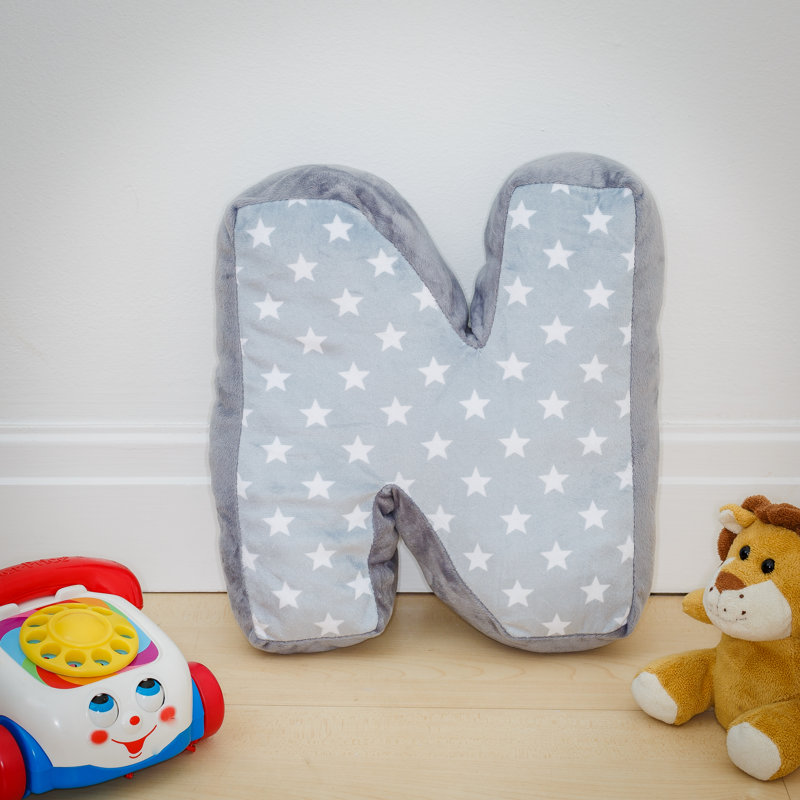 Georgijs Alphabet Letter Cushion N