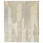Gilded Silk Geometric Area Rug in Beige/Natural/Taupe/White-680662309