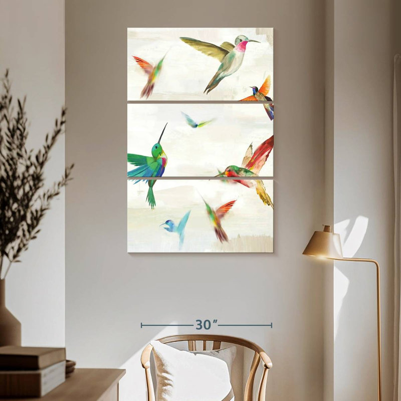 Brampt Humming I, 65" H x 42" W