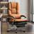Double Layered Upholstered Executive Chairs with Footrest-1349653446