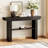 55" Farmhouse Console Table,Wooden Narrow Long Entryway Foyer Table-1315888972