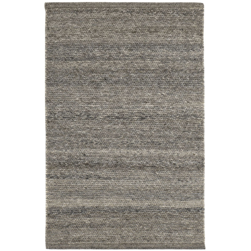 Solimar Natural Handwoven Wool Rug, Rectangle 9'6" x 13'6"