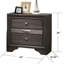 Table de chevet contemporaine 1Pc-1740526644