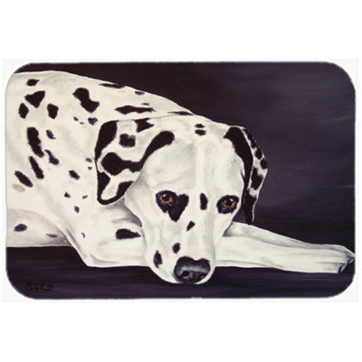 Planche à découper en verre à caroline à trésors de dalmatien