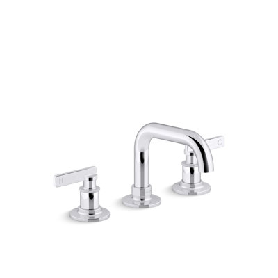 Castia by Studio McGee Widespread Bathroom Sink Faucet 1.0 GPM -  Kohler, 35908-4K-CP