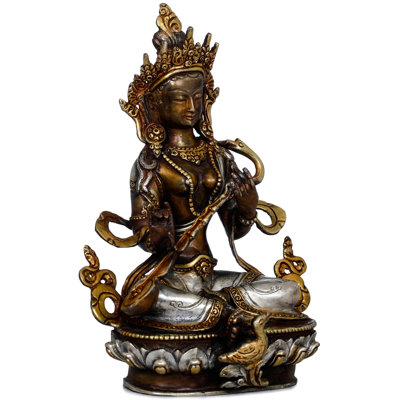 Statue népalaise de Saraswati