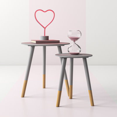Combs Solid Wood Nesting Tables
