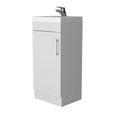 Armoire de salle de bain à une porte Toledo