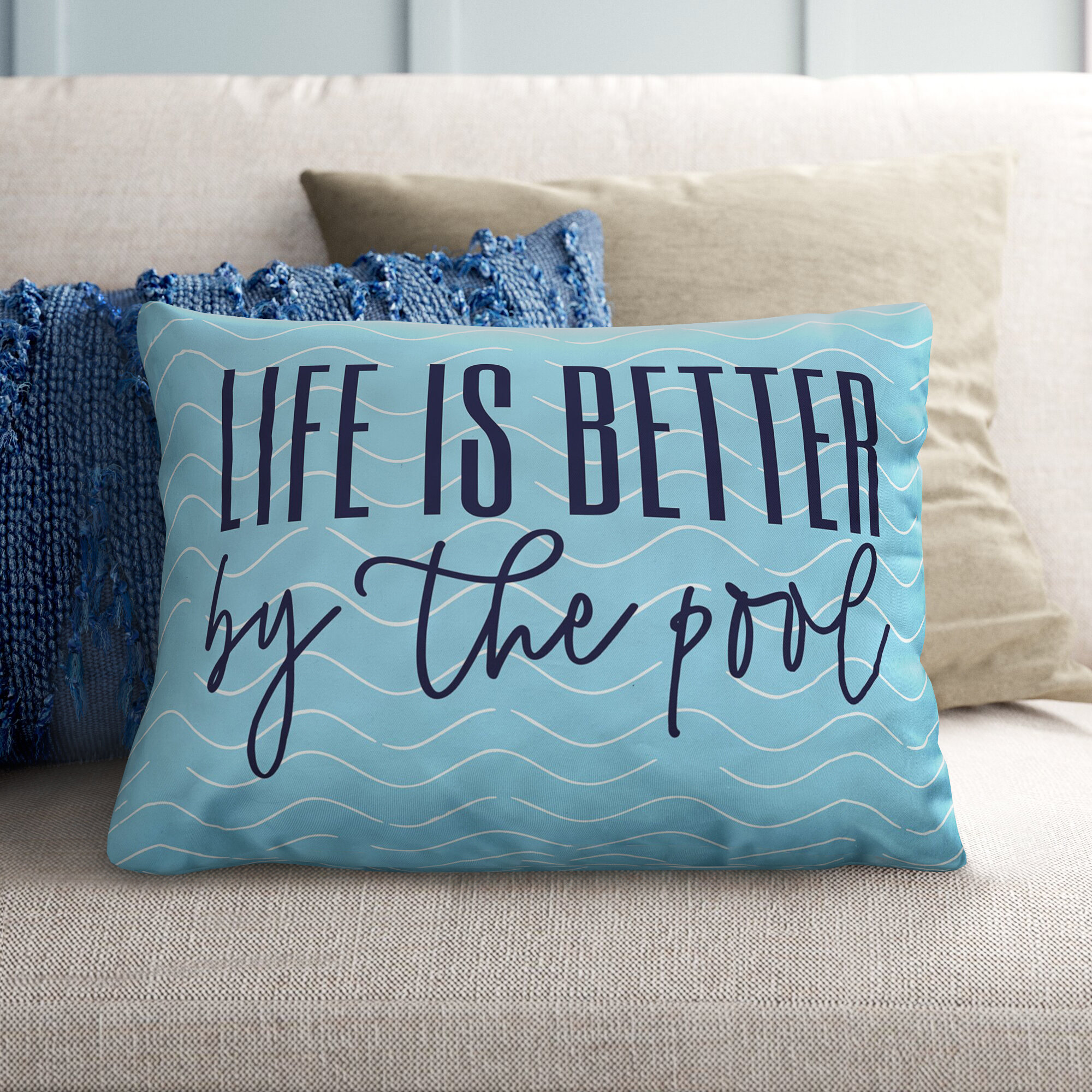 Poolside pillows on sale