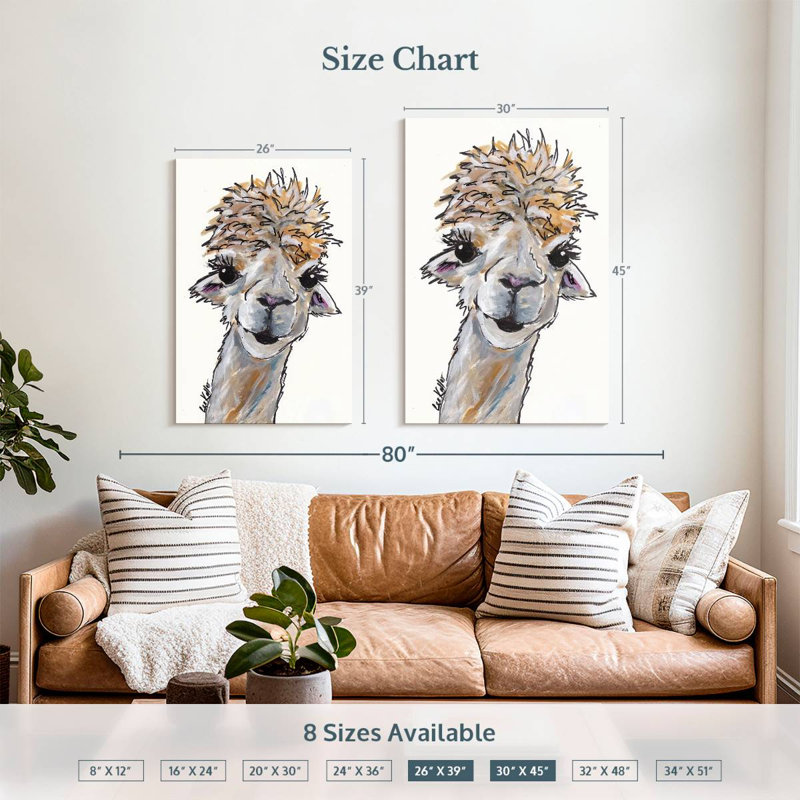 Brampt Alpaca Angel, 39" H x 26" W