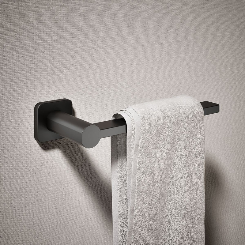 Parallel Towel Arm, Matte Black
