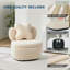 Upholstered Swivel Lounge Chair-1419571685