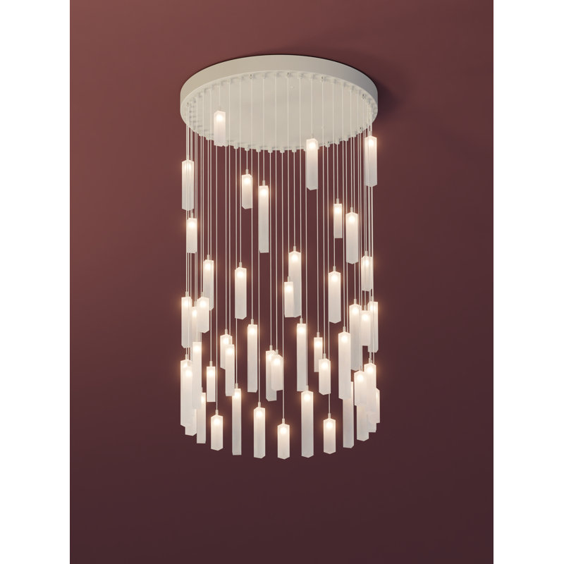 Loci Chandelier, White