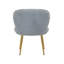 Chaise d'appoint rembourrée en mousse moelleuse-560377724