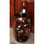 Loretta Floor Wine Bottle Rack in Brown